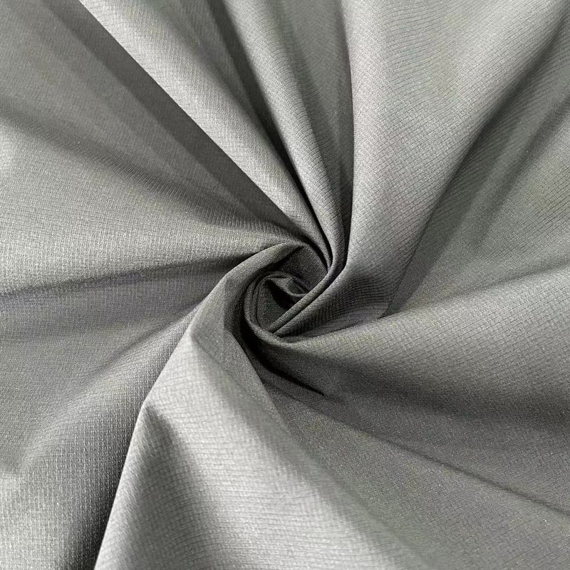 100% polyester laag rekbare gestreepte jacquard textuurstof voor jassen broek sportkleding