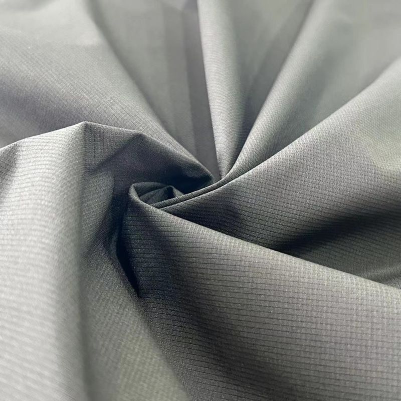 100% polyester laag rekbare gestreepte jacquard textuurstof voor jassen broek sportkleding