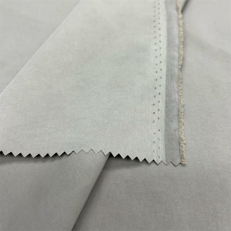 Gepoetste Tricot zachte nylon stof 70D*160D 100GSM Voor zwembroek en beachshorts