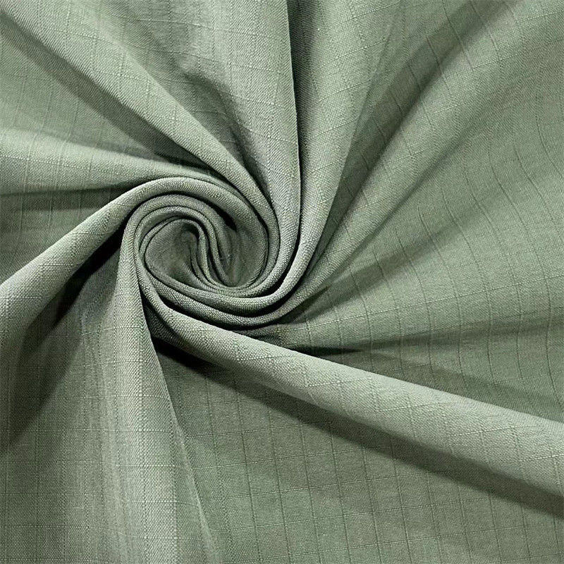 Matte gekabbelde warp stretch taffeta stof 70D+40D*160D+160D/2 Voor buitenkleding