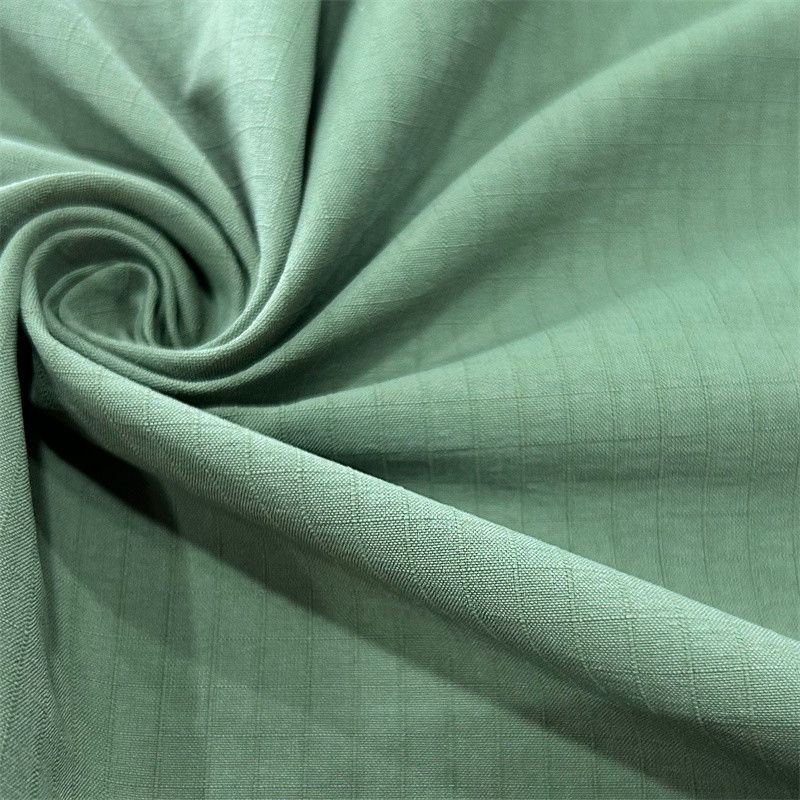 Matte gekabbelde warp stretch taffeta stof 70D+40D*160D+160D/2 Voor buitenkleding