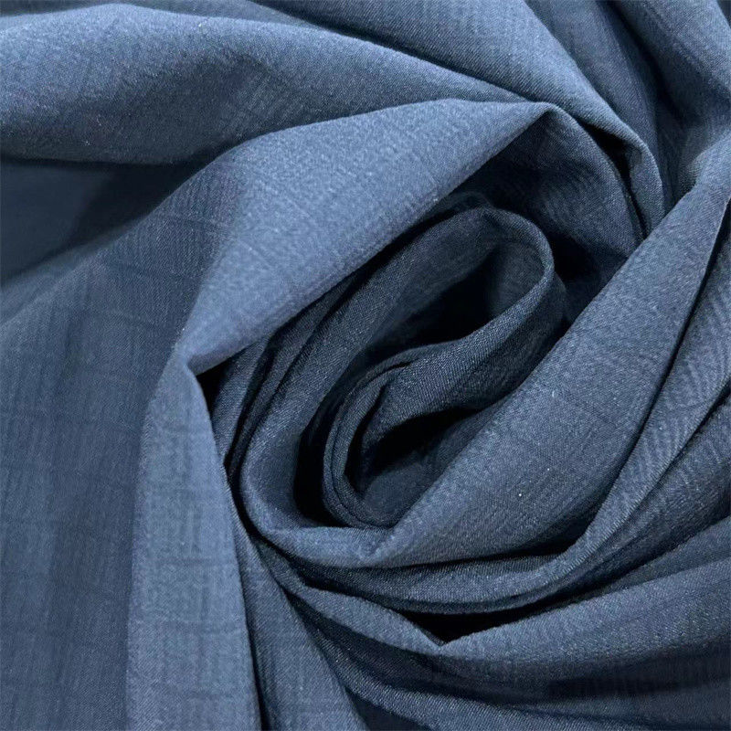 40D+20D*70D+40D+70D 100GSM Recycled Nylon Spandex Fabric 70D Foamed Grid Water afstotend