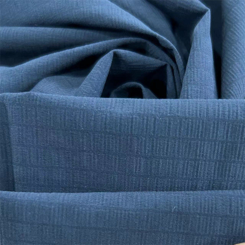 40D+20D*70D+40D+70D 100GSM Recycled Nylon Spandex Fabric 70D Foamed Grid Water afstotend