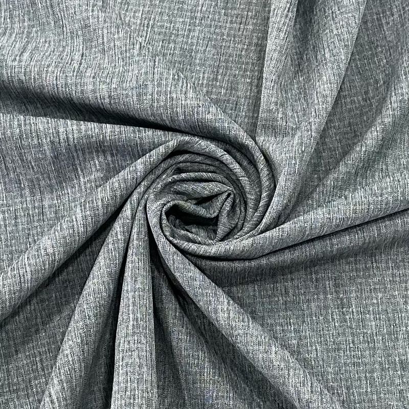 Horizontale strook met dubbele weefsel Kationisch polyesterstof Vierweg Stretch 2/1 Twill