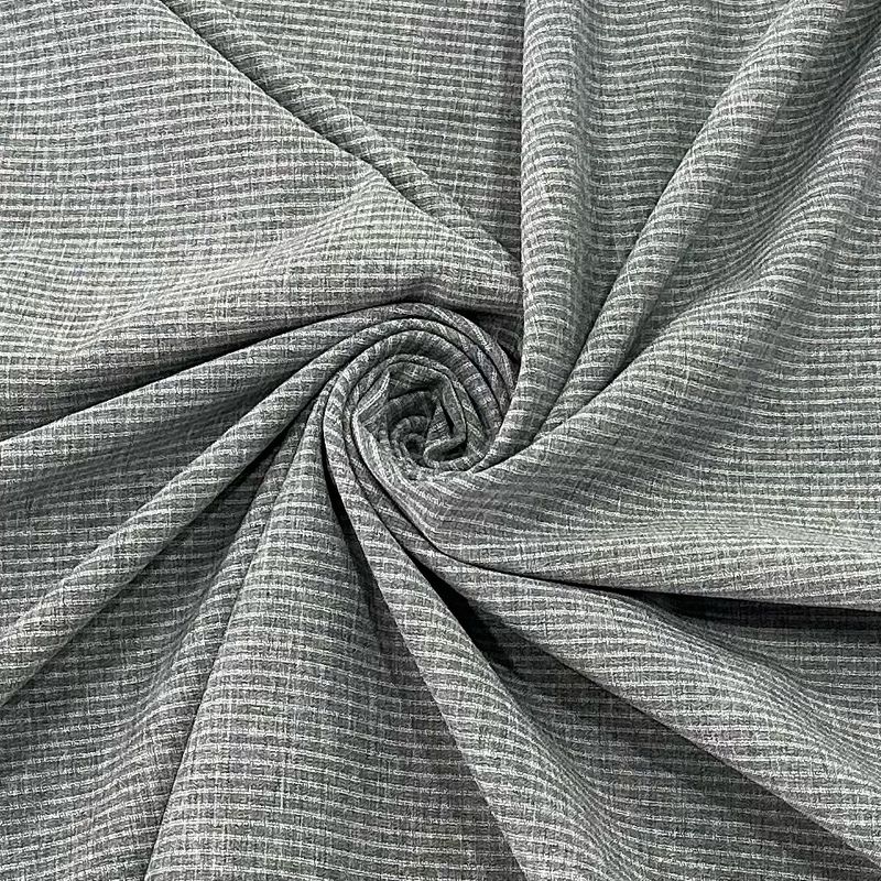 Horizontale strook met dubbele weefsel Kationisch polyesterstof Vierweg Stretch 2/1 Twill