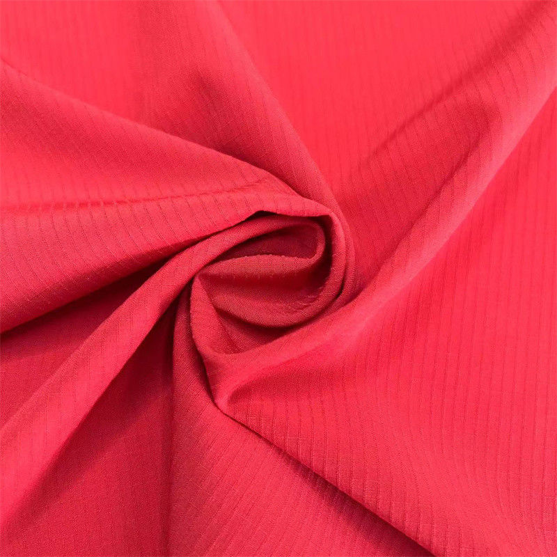75D Dual Line Grid Stof 75D+40D*75D+40D/2 92% Polyester 8% Spandex 133GSM 57