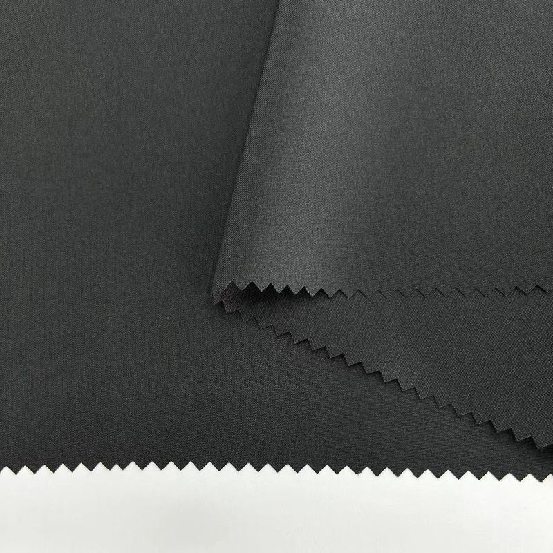 Vlammen van polyester 150D weeftrekstof 150D*150D+40D 98% polyester 2% spandex 166GSM