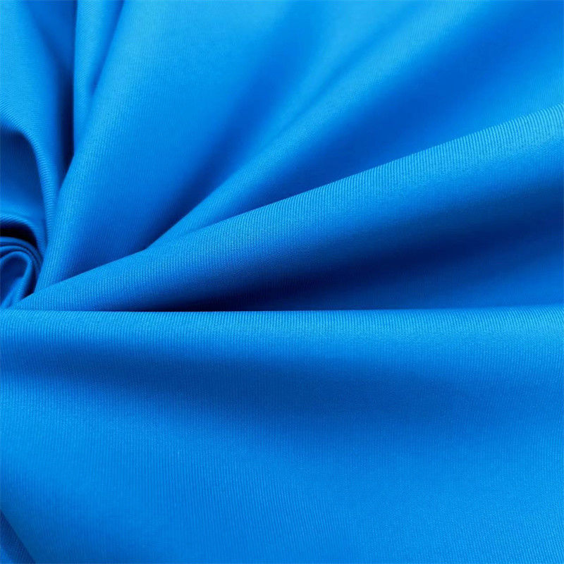 2/2 Blackout Recycled Twill Stof Gelamineerd Met TPU Film 100% Recycled Poly Voor Het Maak Van Trench Coats Jackets