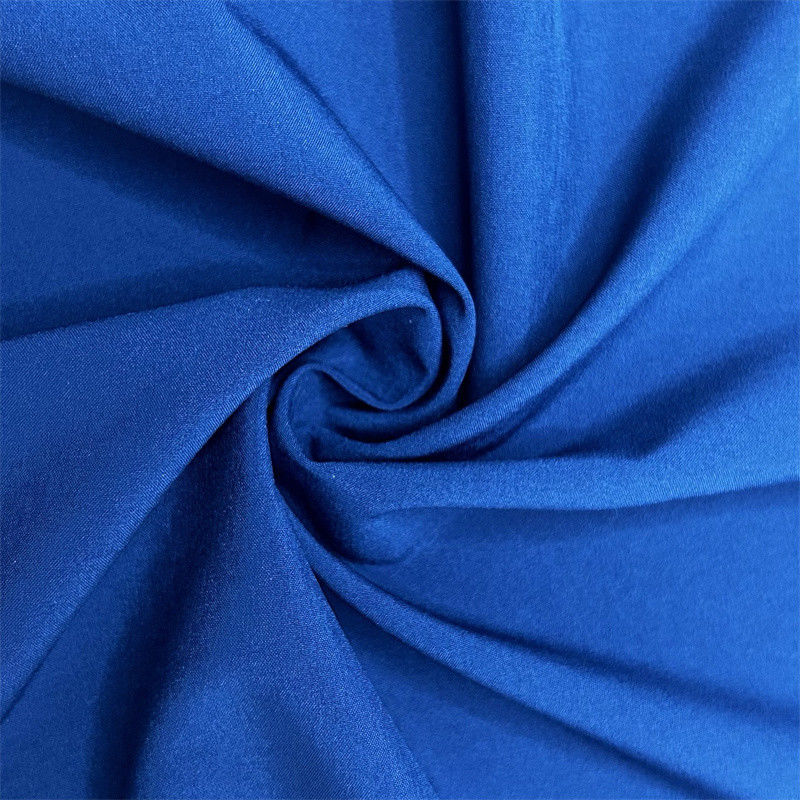 Recycled Plain Weave Vierweg Stretch Stof 75D+40D*150D+40D 94% Recycled Polyester 6% Spandex 166GSM
