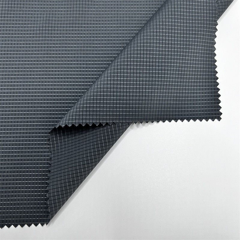 75D laag elasticiteits T400 holle rasterstof 100% gerecycled polyester geperforeerd rasterpatroon