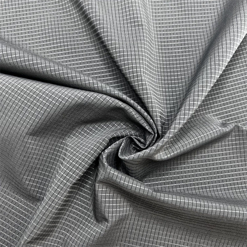 75D laag elasticiteits T400 holle rasterstof 100% gerecycled polyester geperforeerd rasterpatroon