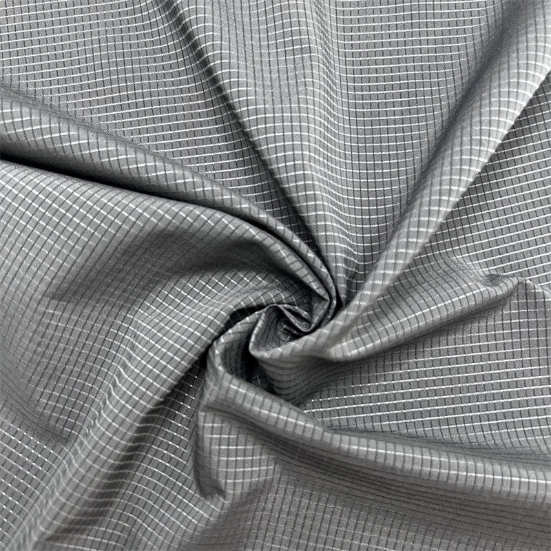75D laag elasticiteits T400 holle rasterstof 100% gerecycled polyester geperforeerd rasterpatroon