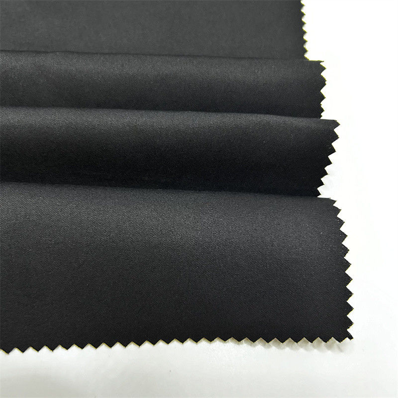 70D Blackout Recycled Nylon Warp Stretch 2/1 Twill Stof 70D*70D+40D 96% Recycled Nylon 4% Spandex 125GSM