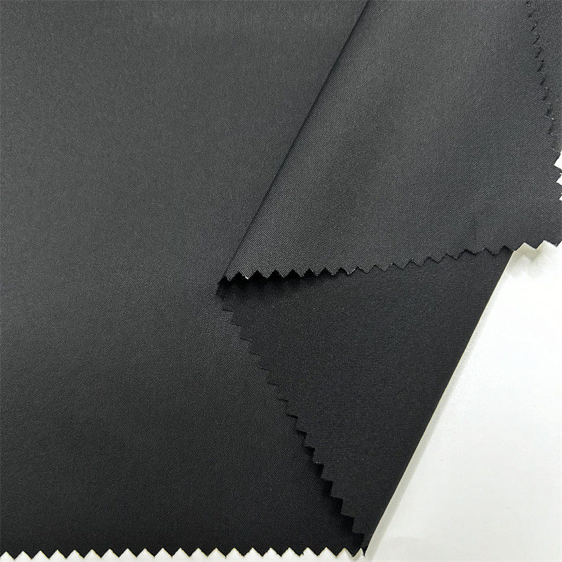 70D Blackout Recycled Nylon Warp Stretch 2/1 Twill Stof 70D*70D+40D 96% Recycled Nylon 4% Spandex 125GSM