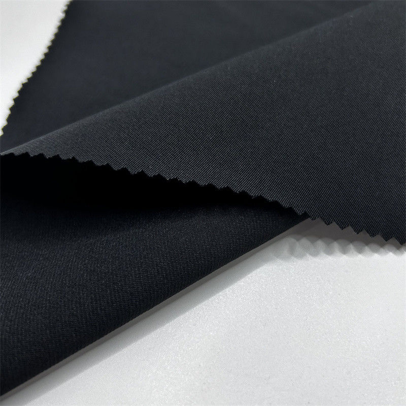 Koele zijde katoen mengsel T800 Twist 100% gerecycled polyester stof voor jassen jassen broeken broeken