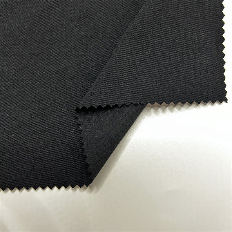 Koele zijde katoen mengsel T800 Twist 100% gerecycled polyester stof voor jassen jassen broeken broeken