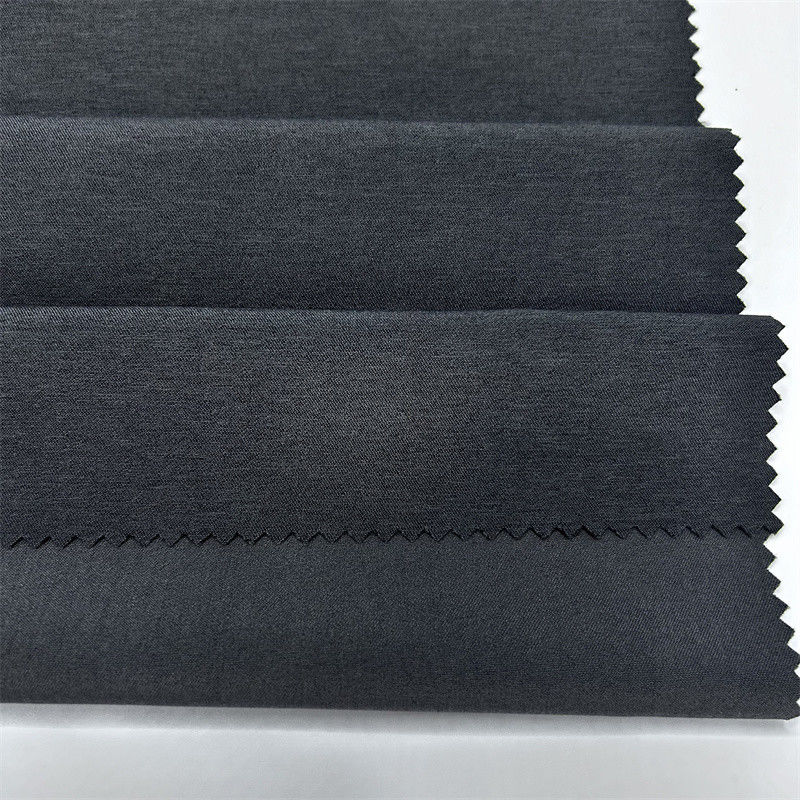 Kationisch polyester en nette vierzijdige elastische dubbelzijdige helling toont twee kleuren effect voel dik