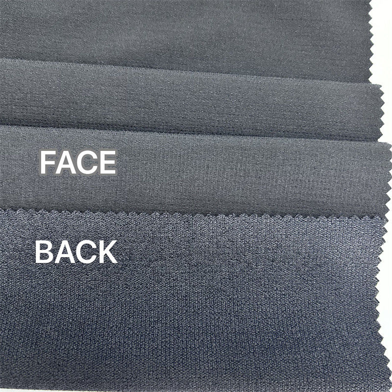 Semi-glansend nylon geblokkeerd bergklimstof Dikke elastische textuur Voor buitenkleding