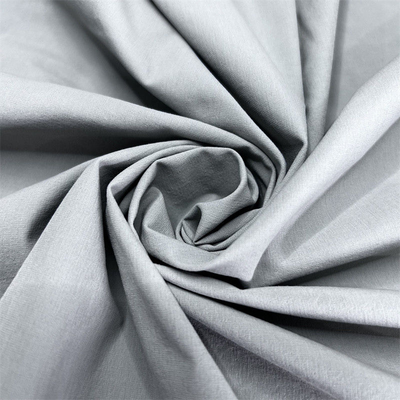 Matte Nylon Vierzijdige Elastische Horizontale Strepen Voelen Fijn Katoen Zachte Elastische Makende Shirts Broek