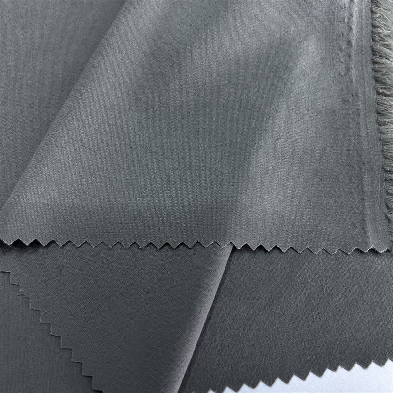 Matte Nylon Vierzijdige Elastische Horizontale Strepen Voelen Fijn Katoen Zachte Elastische Makende Shirts Broek