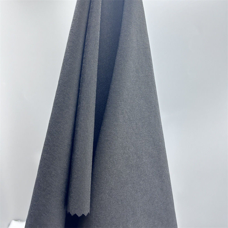 70D half glanzend nylon weefsel gedraaid plain weefsel vierzijdig elastisch 70D+40D*70D+40D zacht elastisch