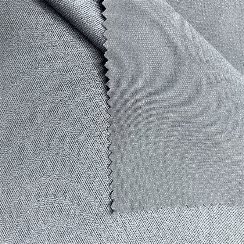 Matte nylon wandelstof met dubbele ketting dikke handgevoel voor het maken van outdoor wandelkleding